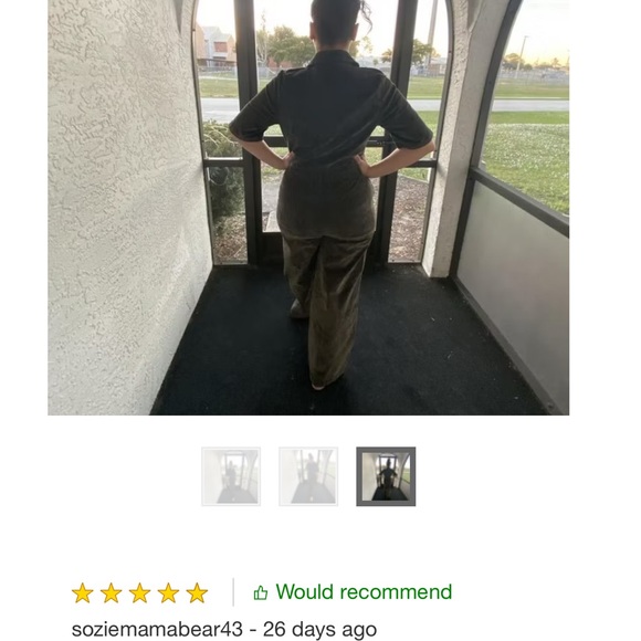 jumpsuit (feels like stretchy jeans; looks like Valore) - Picture 7 of 8